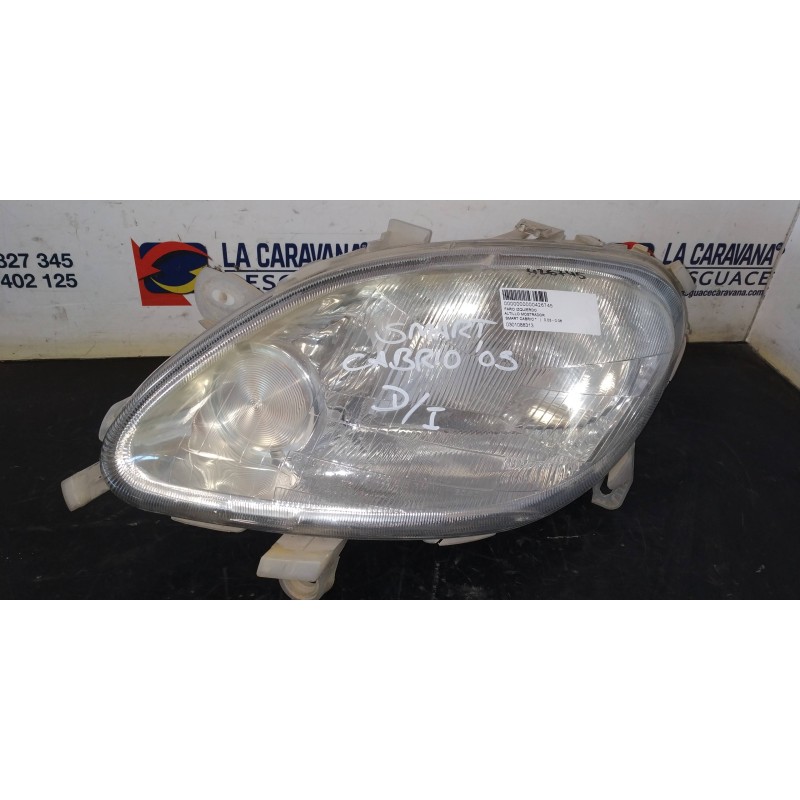 Recambio de faro izquierdo para smart cabrio referencia OEM IAM 0301088313  