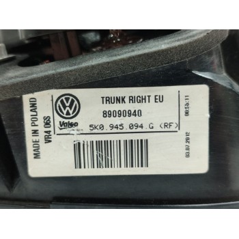 Recambio de piloto trasero derecho interior para volkswagen golf vi (5k1) advance referencia OEM IAM 5K0945094G  