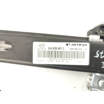 Recambio de elevalunas trasero izquierdo para seat ibiza (6p1) reference referencia OEM IAM 6J4839461C  