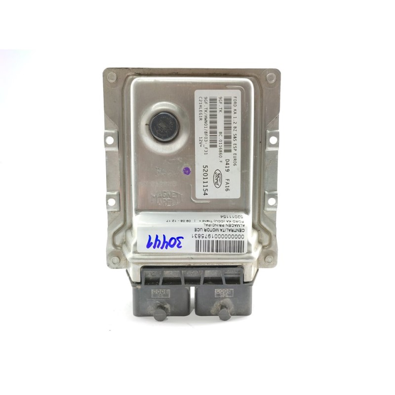 Recambio de centralita motor uce para ford ka (ccu) trend + referencia OEM IAM 52011154  
