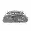 Recambio de cuadro instrumentos para toyota auris hybrid active business plus referencia OEM IAM 83800F2E63  