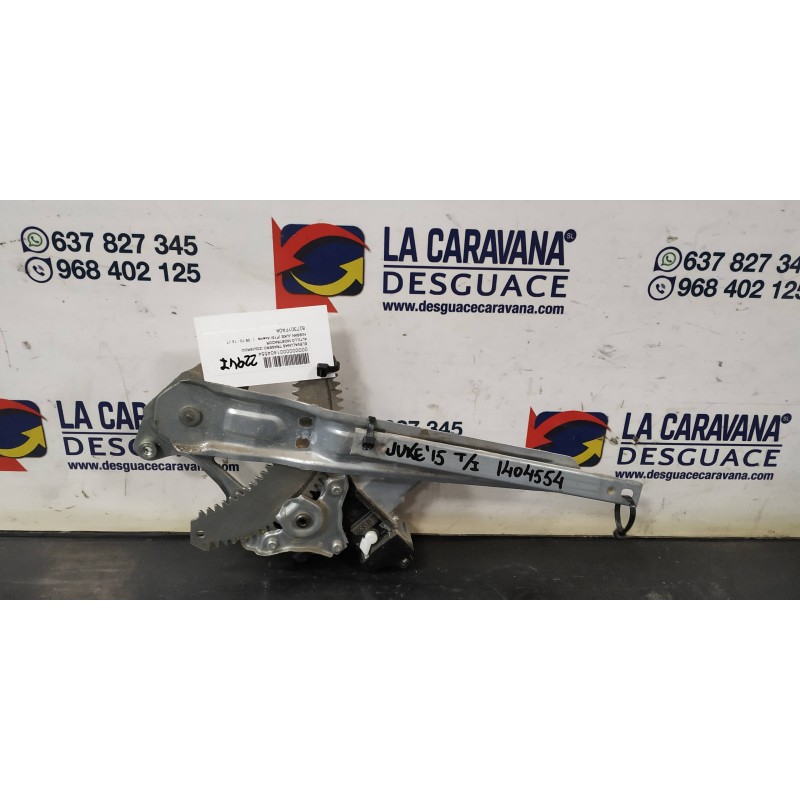 Recambio de elevalunas trasero izquierdo para nissan juke (f15) acenta referencia OEM IAM 827301FA0A  