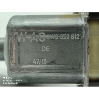 Recambio de motor elevalunas trasero derecho para audi a4 berlina (8w2) básico referencia OEM IAM 8W0959812  