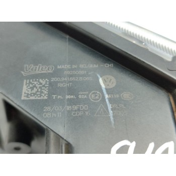 Recambio de faro antiniebla derecho para volkswagen polo edition referencia OEM IAM 2G0941662B  