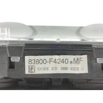 Recambio de cuadro instrumentos para toyota c-hr hybrid active referencia OEM IAM 83800F4240  