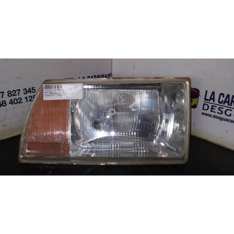 Recambio de faro derecho para citroën c15 referencia OEM IAM   