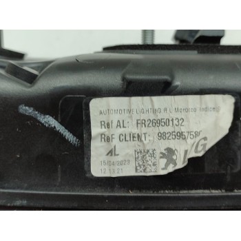 Recambio de piloto trasero izquierdo interior para peugeot 2008 (p1) allure referencia OEM IAM 9825957580  