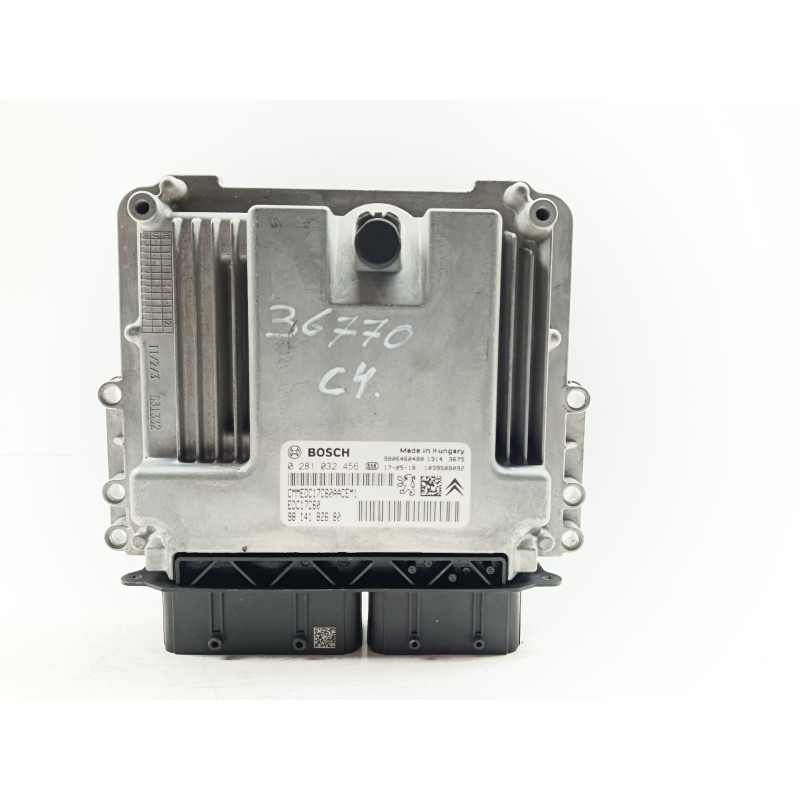Recambio de centralita motor uce para citroën c4 lim. live edition referencia OEM IAM 0281032456  