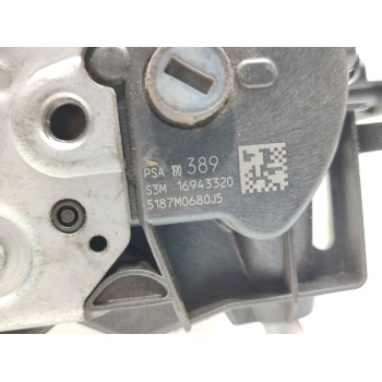 Recambio de cerradura puerta trasera izquierda para citroën c4 cactus business referencia OEM IAM 190384  