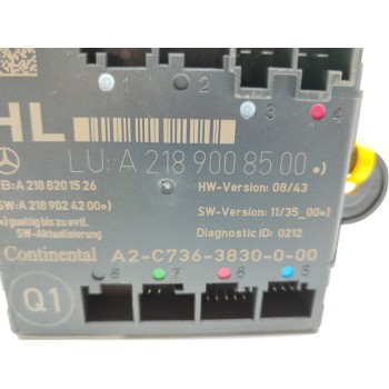 Recambio de centralita cierre para mercedes-benz clase e (w212) lim. 220 cdi blueefficiency (212.002) referencia OEM IAM A218900