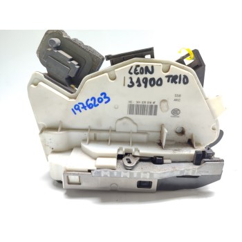 Recambio de cerradura puerta trasera derecha para seat leon (5f1) style referencia OEM IAM 5K4839016AF  