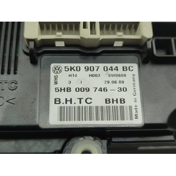 Recambio de mando climatizador para volkswagen golf vi (5k1) advance referencia OEM IAM 5K0907044BC  