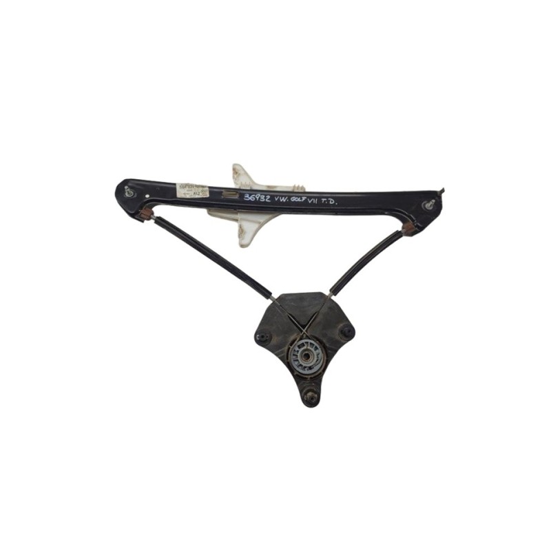 Recambio de elevalunas trasero derecho para volkswagen golf vii lim. advance bluemotion tech. referencia OEM IAM 5G4839462C  