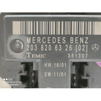 Recambio de modulo electronico para mercedes-benz clase c (w203) berlina 270 cdi (203.016) referencia OEM IAM 2038206326  