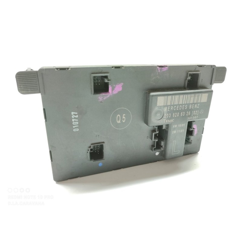 Recambio de modulo electronico para mercedes-benz clase c (w203) berlina 220 cdi (203.006) referencia OEM IAM 2038206326  