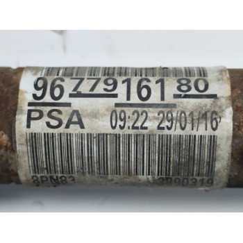 Recambio de transmision delantera derecha para citroën c4 picasso feel referencia OEM IAM 9677916180  