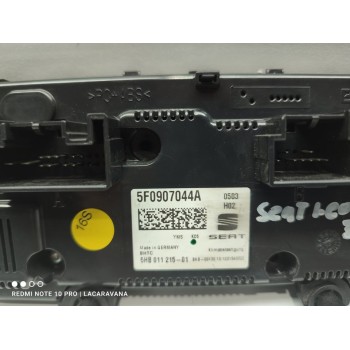 Recambio de mando climatizador para seat leon (5f1) fr referencia OEM IAM 5F0907044A  