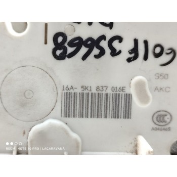 Recambio de cerradura puerta delantera derecha para volkswagen golf vii lim. edition bluemotion referencia OEM IAM 5K1837016E  