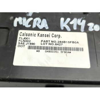Recambio de modulo electronico para nissan micra v (k14) 0.9 cat referencia OEM IAM 284B15FB0A  