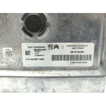 Recambio de centralita motor uce para peugeot 308 active referencia OEM IAM 9806671980  