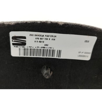 Recambio de bandeja trasera para seat arona fr referencia OEM IAM 6F9867769B  