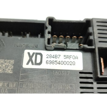 Recambio de caja reles / fusibles para nissan micra v (k14) tekna referencia OEM IAM 284B75RF0A  
