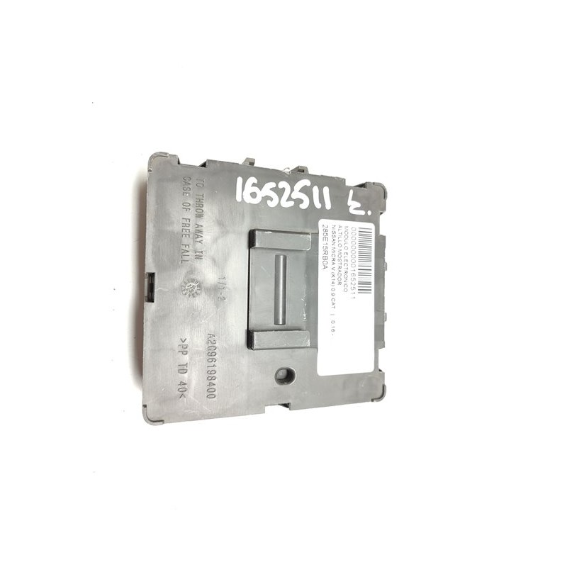 Recambio de modulo electronico para nissan micra v (k14) 0.9 cat referencia OEM IAM 285E15RB0A  