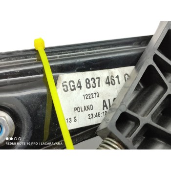 Recambio de elevalunas delantero izquierdo para volkswagen golf vii lim. edition bluemotion referencia OEM IAM 5G4837461G  