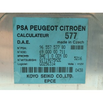Recambio de modulo electronico para citroën c3 1.4 hdi cool referencia OEM IAM 9655757780  