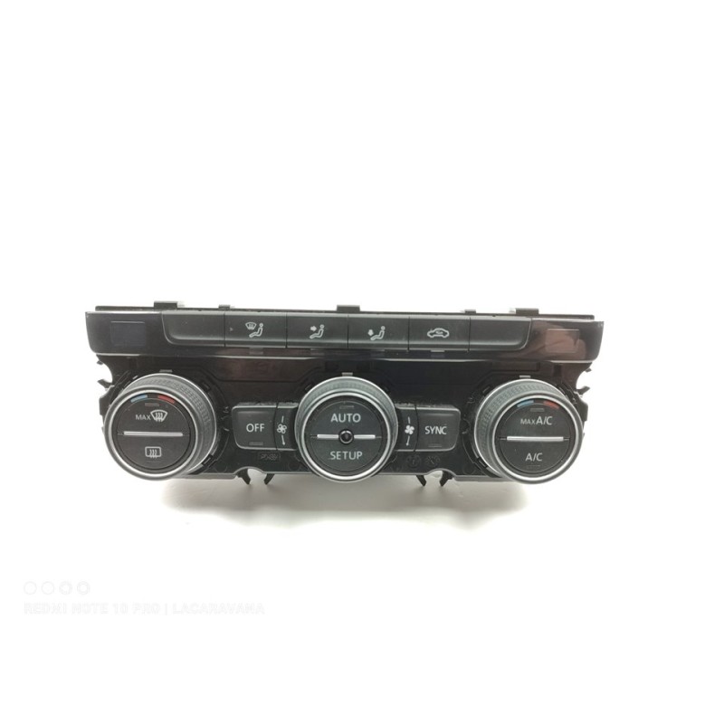 Recambio de mando climatizador para volkswagen golf vii lim. edition bluemotion referencia OEM IAM 5G0907044T  
