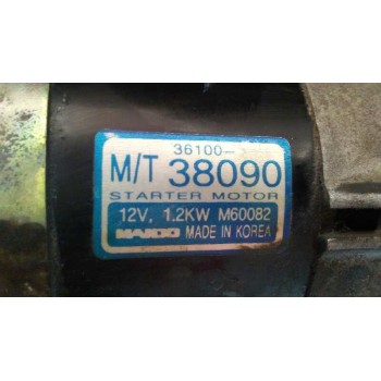 Recambio de motor arranque para hyundai santa fe (sm) 2.4 gls referencia OEM IAM 3610038090  