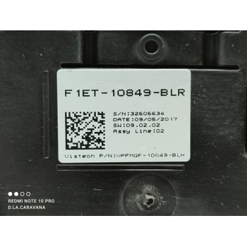 Recambio de cuadro instrumentos para ford focus lim. black&red referencia OEM IAM F1ET10849BLR  