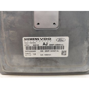 Recambio de centralita motor uce para ford focus turnier (cb4) trend referencia OEM IAM 5M5P12B565AJ  