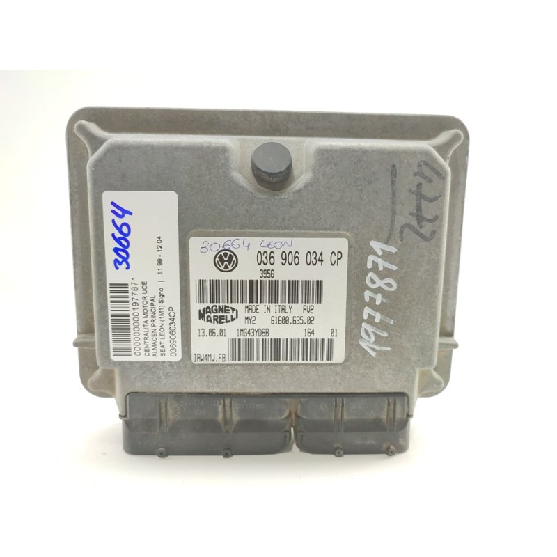 Recambio de centralita motor uce para seat leon (1m1) signo referencia OEM IAM 036906034CP  