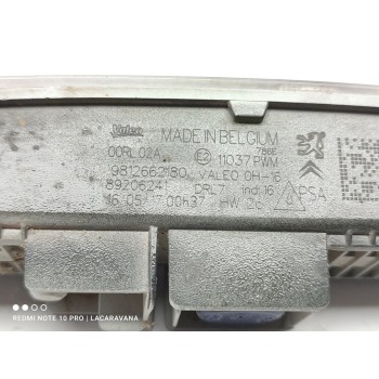 Recambio de piloto delantero derecho para citroën c-elysée exclusive referencia OEM IAM 9812662180  