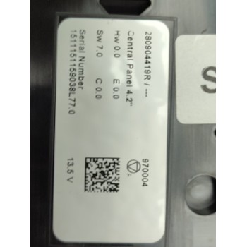 Recambio de mando multifuncion para renault megane iv berlina 5p business referencia OEM IAM 280904419R  