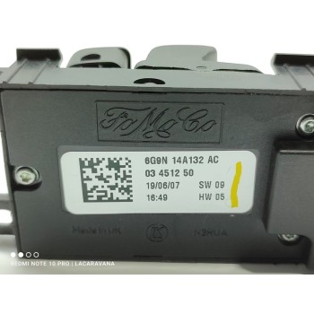 Recambio de mando elevalunas delantero izquierdo para land rover freelander (lr2) td4 s referencia OEM IAM 6G9N14A132AC  