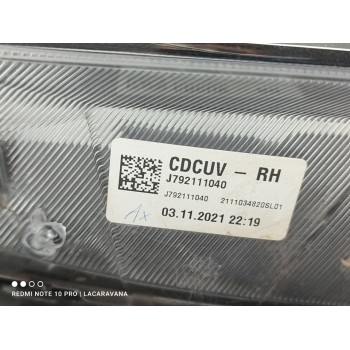 Recambio de faro derecho para kia xceed drive referencia OEM IAM 92102J7300  