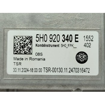 Recambio de cuadro instrumentos para volkswagen golf viii lim. (cd1) r 20 aniversario 4motion referencia OEM IAM 5H0920340E  