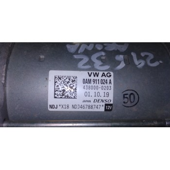 Recambio de motor arranque para seat arona fr referencia OEM IAM 0AM911024A  