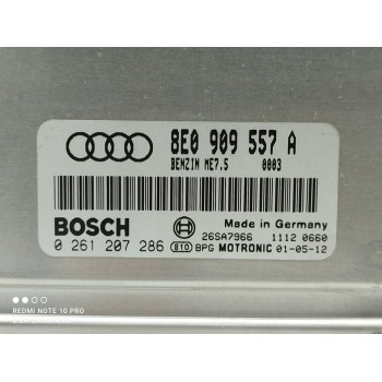 Recambio de centralita motor uce para audi a4 berlina (8e) 2.0 referencia OEM IAM 0261207286  
