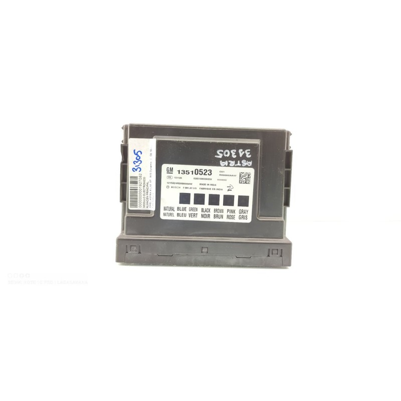 Recambio de modulo electronico para opel astra k lim. 5türig dynamic referencia OEM IAM 13510523  
