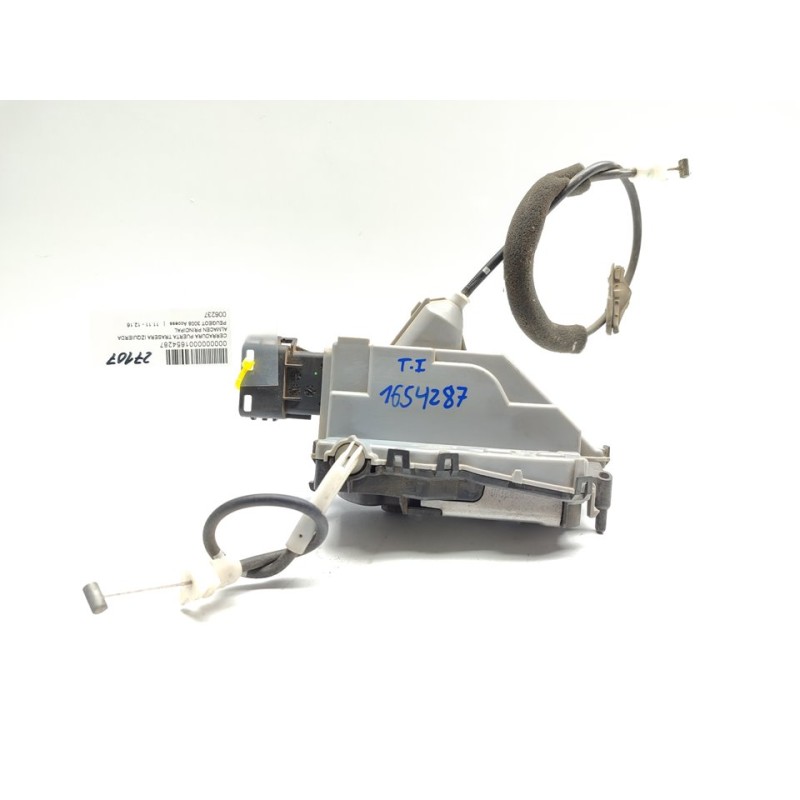 Recambio de cerradura puerta trasera izquierda para peugeot 3008 access referencia OEM IAM 006237  