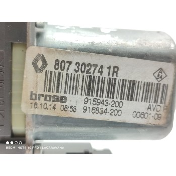 Recambio de motor elevalunas delantero derecho para renault scenic iii xmod bose referencia OEM IAM 807302741R  