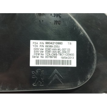 Recambio de cuadro instrumentos para peugeot 3008 access referencia OEM IAM 9804210980  