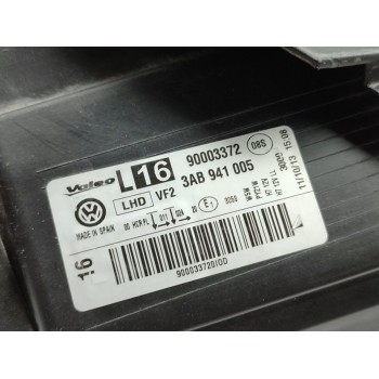 Recambio de faro izquierdo para volkswagen passat lim. (362) advance bluemotion referencia OEM IAM 3AB941005  