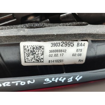 Recambio de piloto trasero derecho interior para opel astra k lim. 5türig dynamic referencia OEM IAM 39032995  