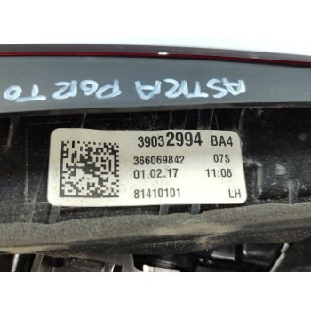 Recambio de piloto trasero izquierdo interior para opel astra k lim. 5türig dynamic referencia OEM IAM 39032994  