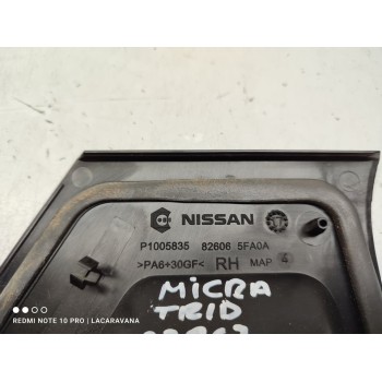 Recambio de maneta exterior trasera derecha para nissan micra v (k14) acenta referencia OEM IAM 826065FA0A  