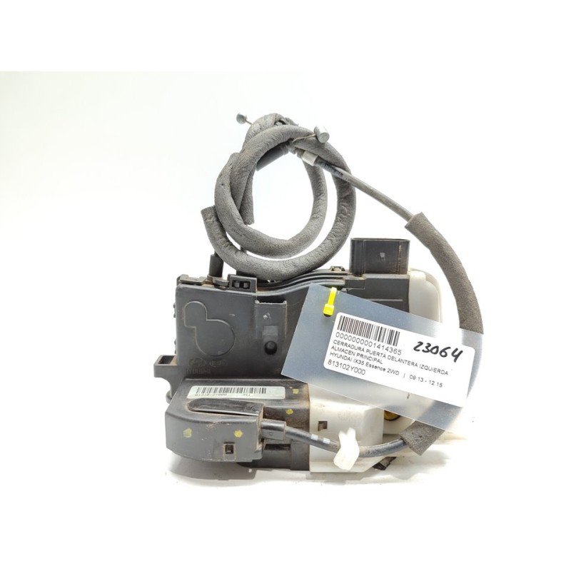 Recambio de cerradura puerta delantera izquierda para hyundai ix35 essence 2wd referencia OEM IAM 813102Y000  